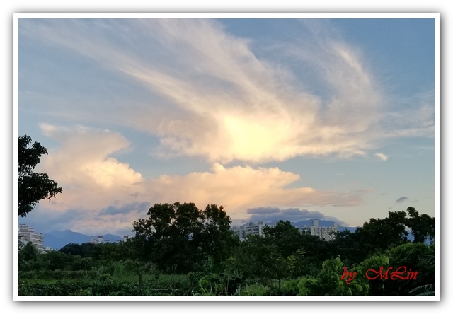 步道美 - 雲 . 夕陽